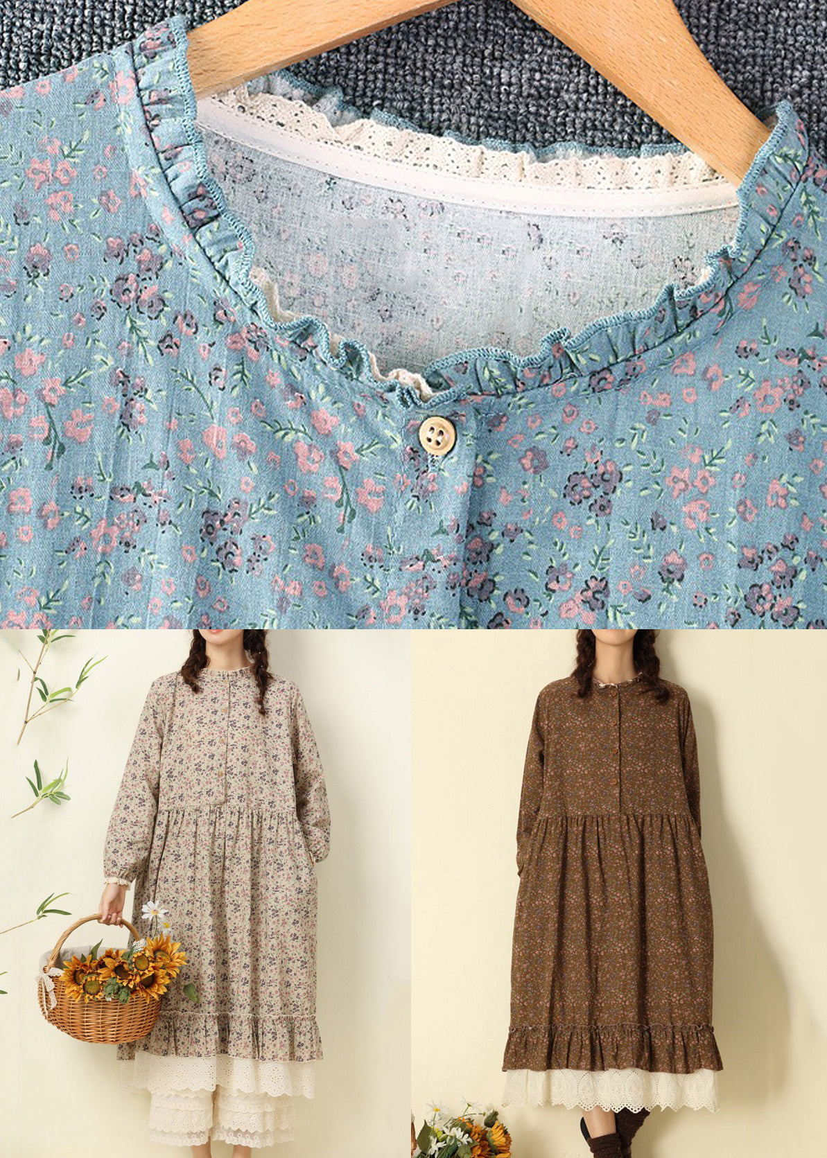 Classic Vintage Dress with a Flattering Fit
