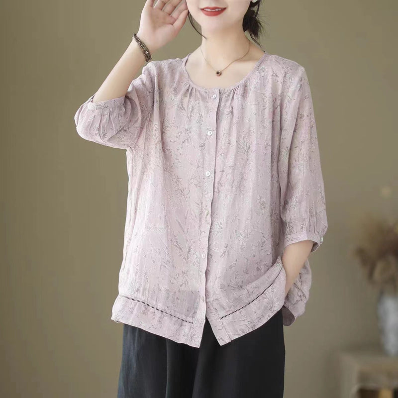 Beautifully Finished Blouse in a Timeless Design