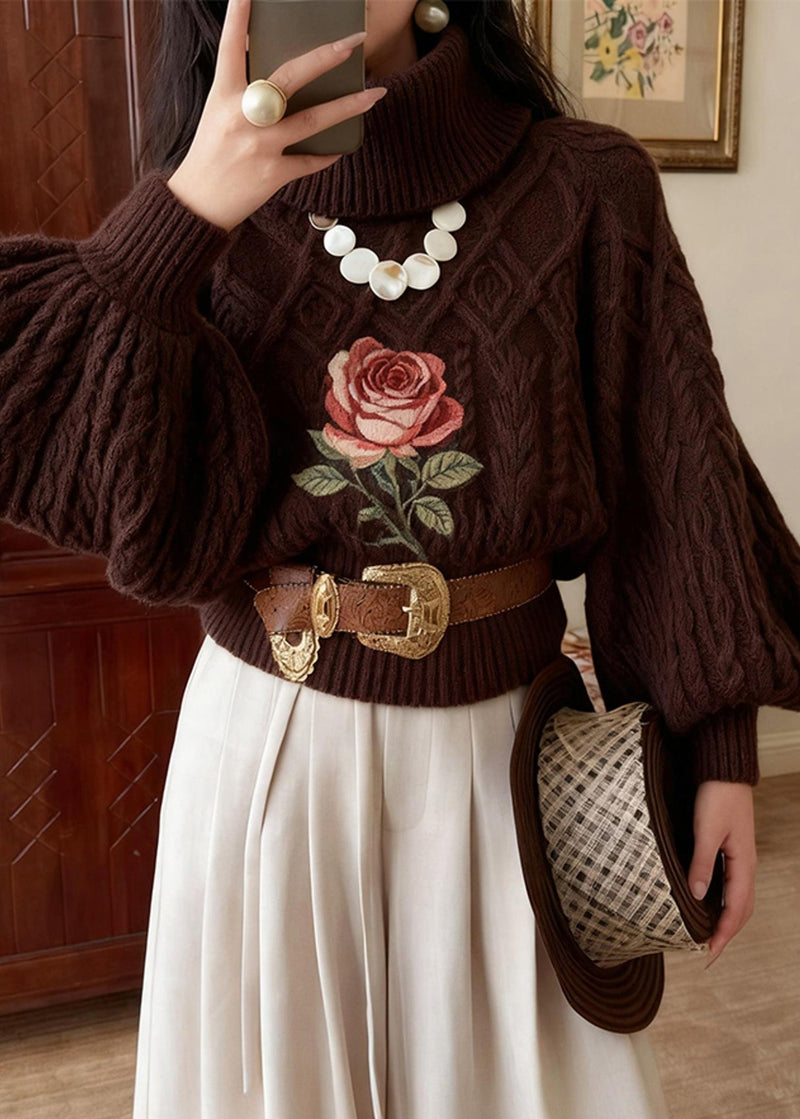 Vintage Inspired Sweater with a Contemporary Edge