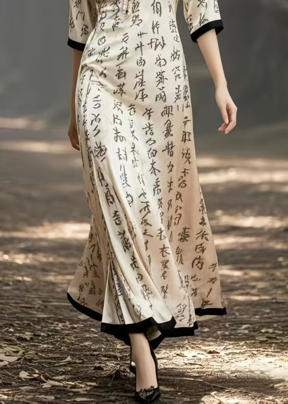 A Vintage Style Dress with Delicate Timeless Details