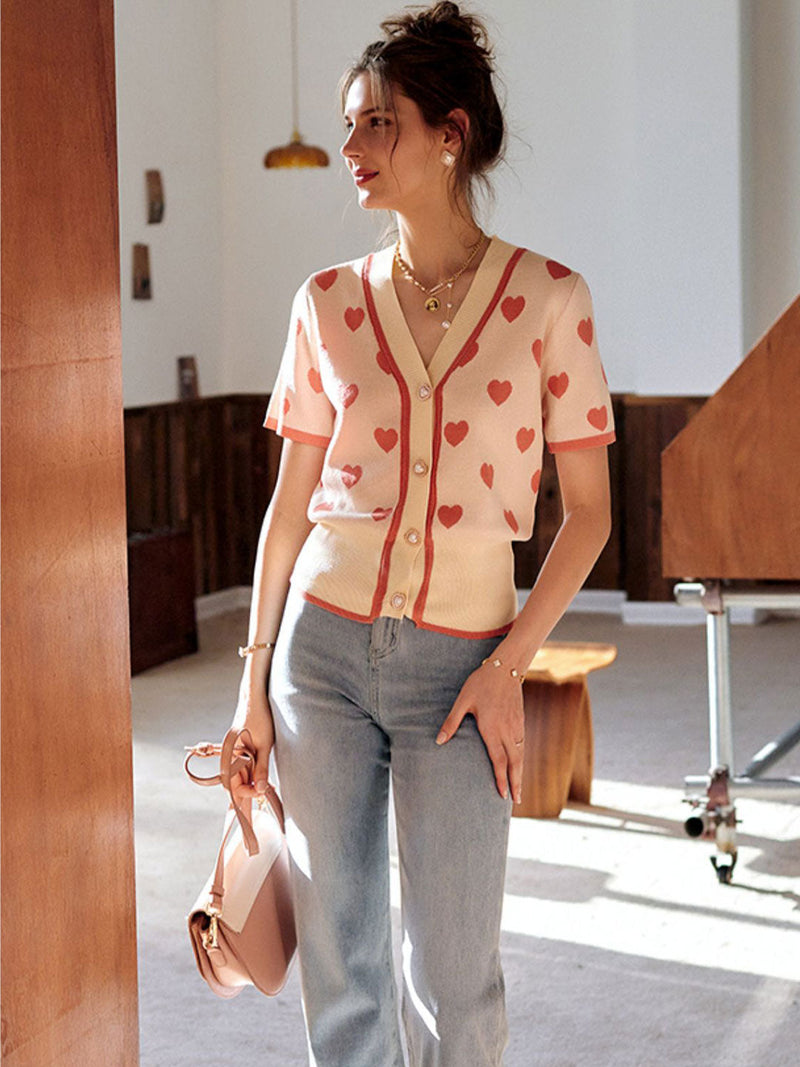 Vintage Inspired Cardigan with a Contemporary Edge