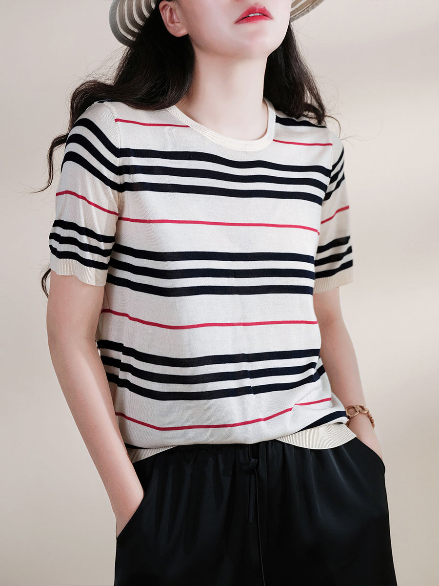 Beautifully Crafted T-Shirt in a Classic Style