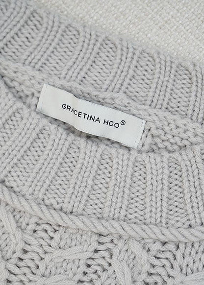 A Vintage Style Sweater with Delicate Timeless Details