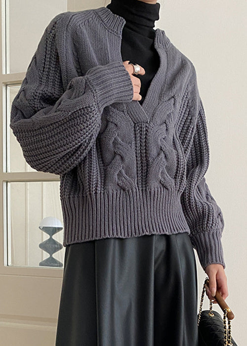 Vintage Inspired Sweater with a Contemporary Edge