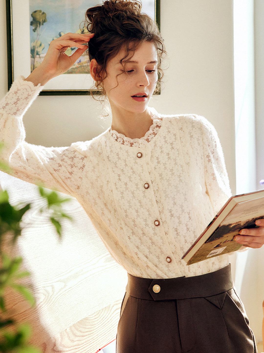 Sophisticated Top with a Clean Classic Look