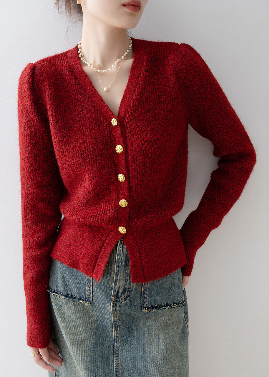 Classic Vintage Cardigan with a Flattering Fit