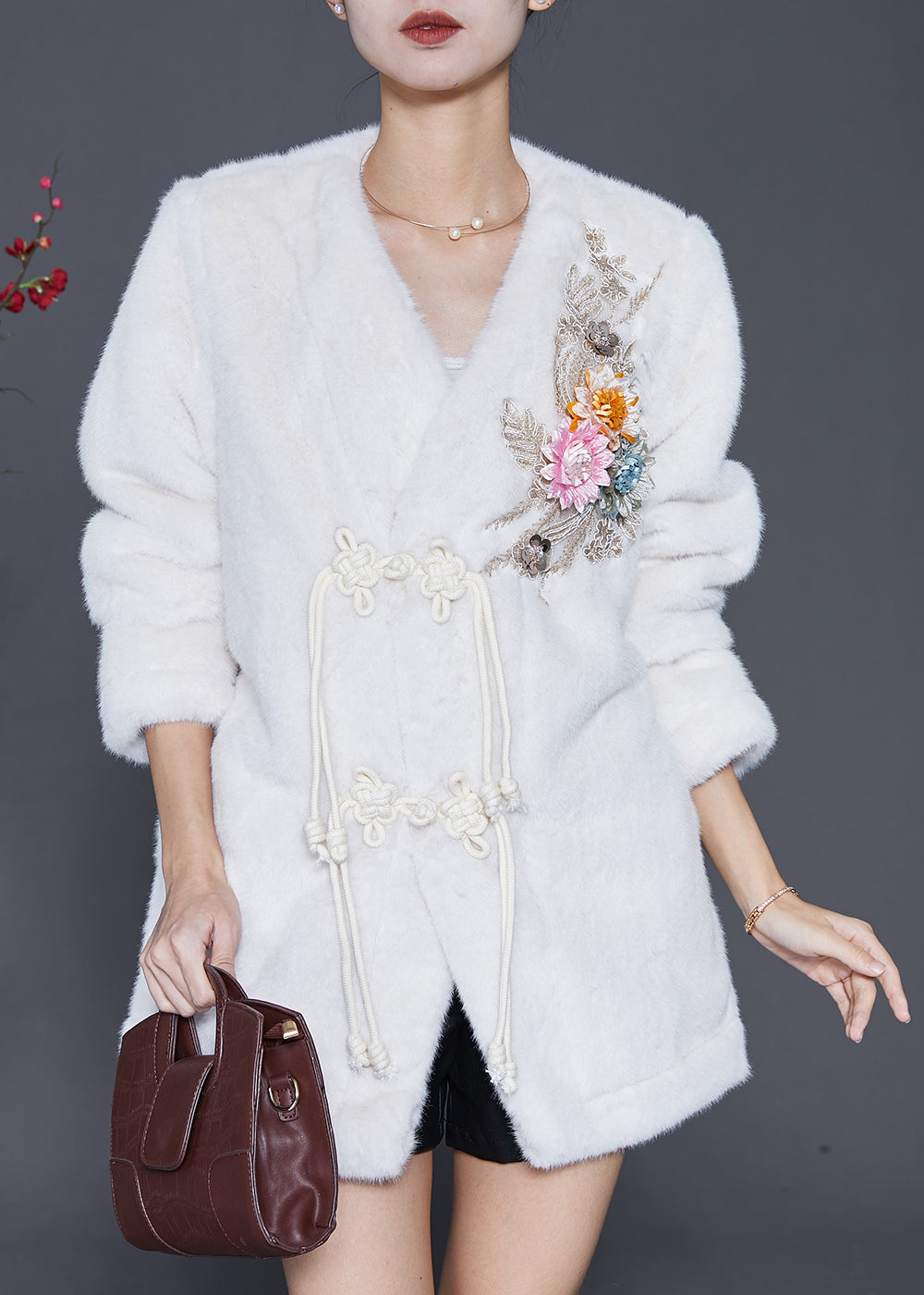 A Vintage Style Jacket with Delicate Timeless Details
