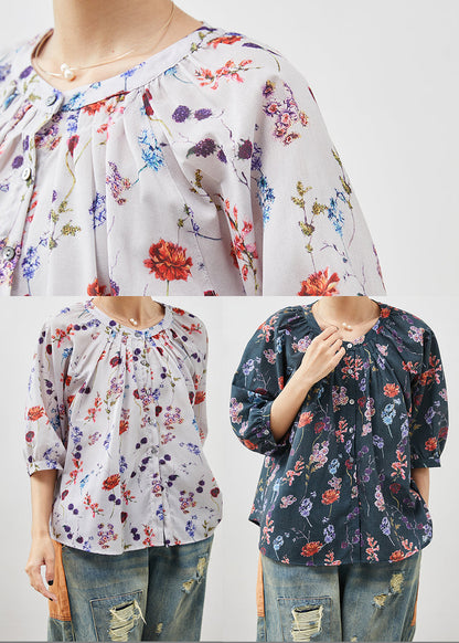 A Vintage Style Shirt with Delicate Timeless Details