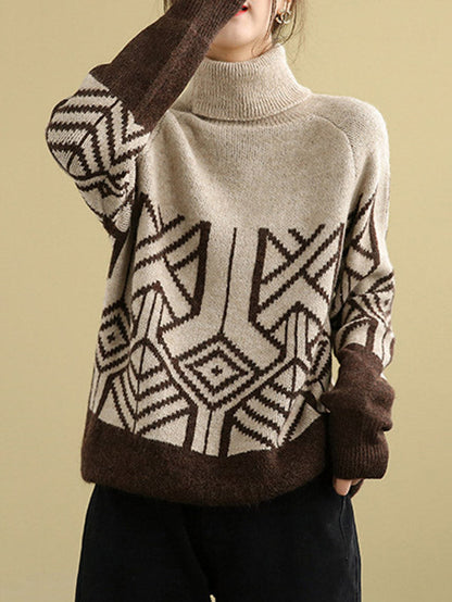 Vintage Inspired Sweater with a Contemporary Edge