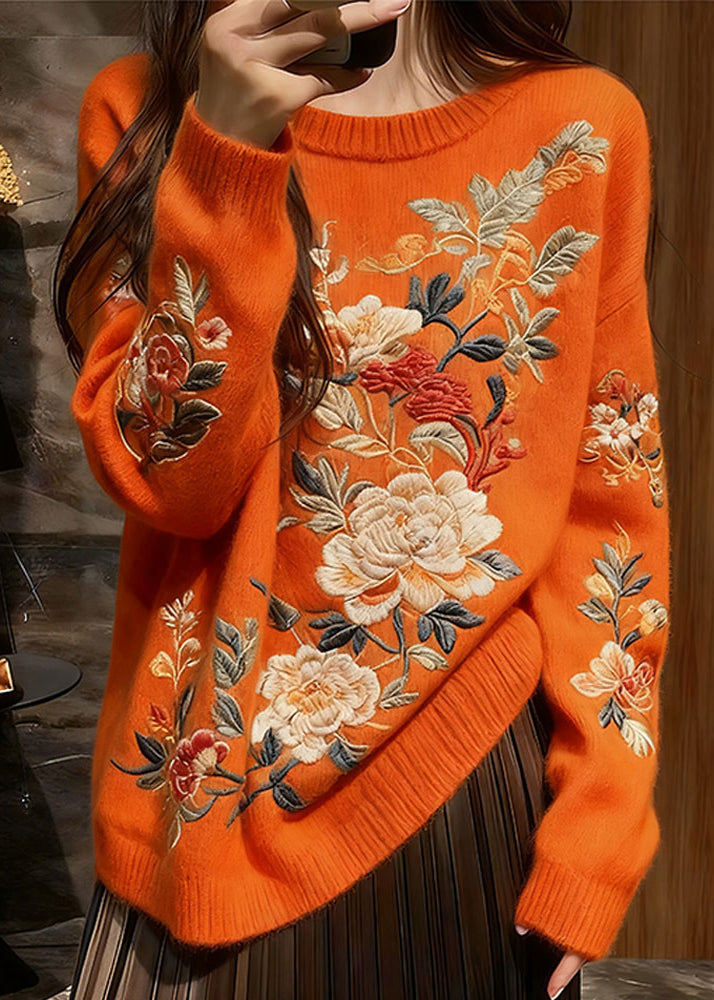 Vintage Inspired Sweater with a Contemporary Edge