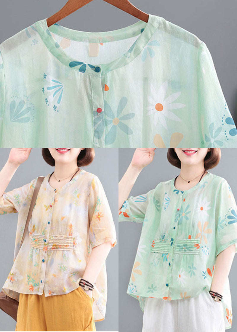 A Vintage Style Shirt with Delicate Timeless Details
