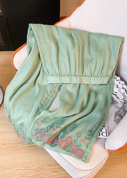 A Vintage Style Pants with Delicate Timeless Details
