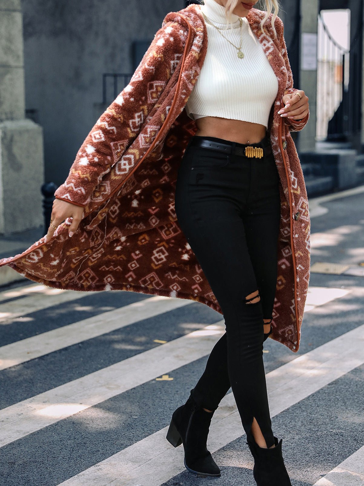 Vintage Inspired Coat with a Contemporary Edge