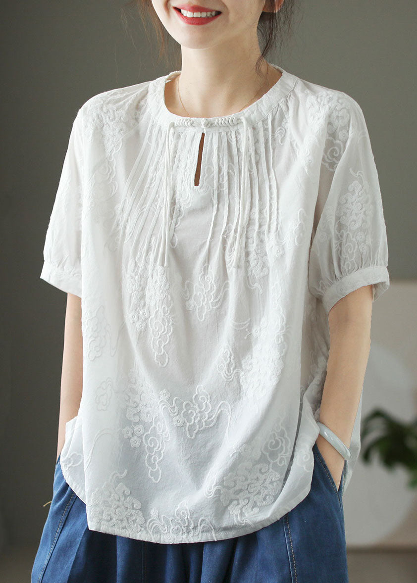 A Vintage Style Top with Delicate Timeless Details
