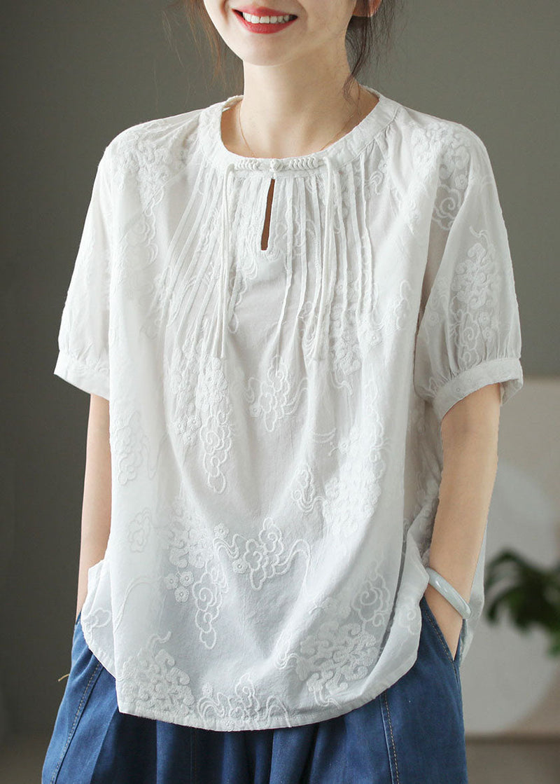 A Vintage Style Top with Delicate Timeless Details