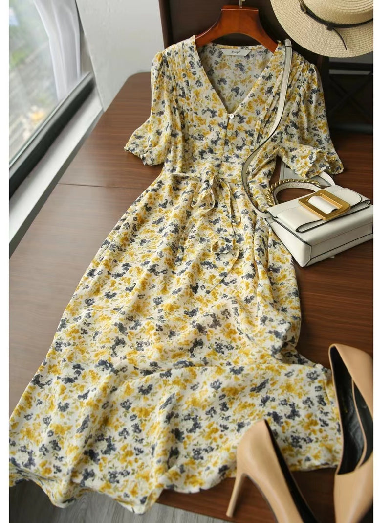A Vintage Style Dress with Delicate Timeless Details