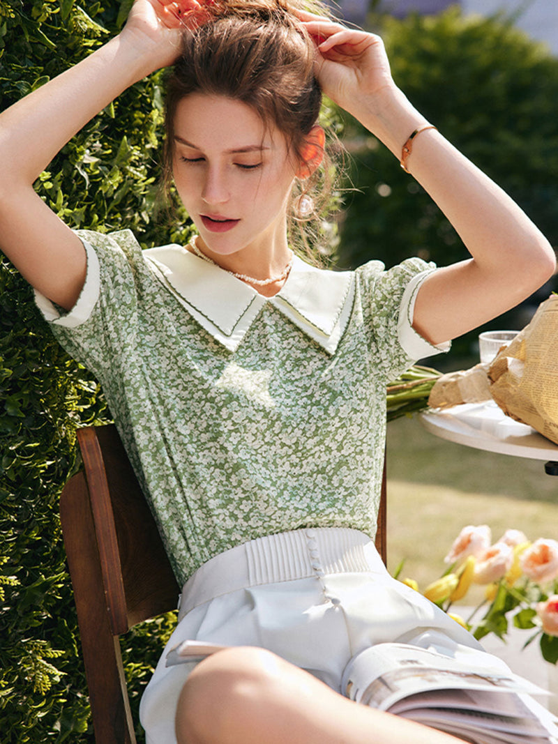 Gracefully Styled Blouse for Any Occasion