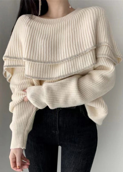 Vintage Inspired Sweater with a Contemporary Edge