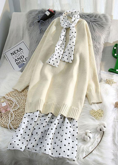 Vintage Inspired Sweater with a Contemporary Edge