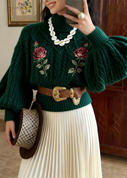 Vintage Inspired Sweater with a Contemporary Edge