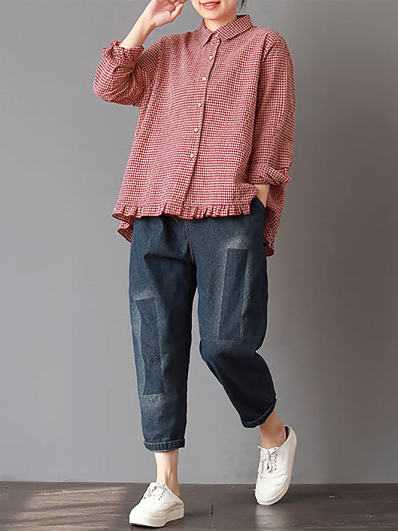 A Vintage Style Shirt with Delicate Timeless Details