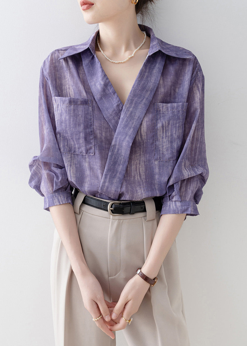 Beautifully Finished Shirt in a Timeless Design