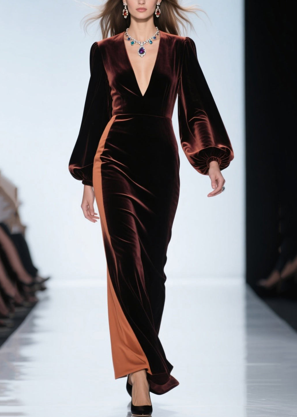 Well Tailored Dress with a Graceful Silhouette