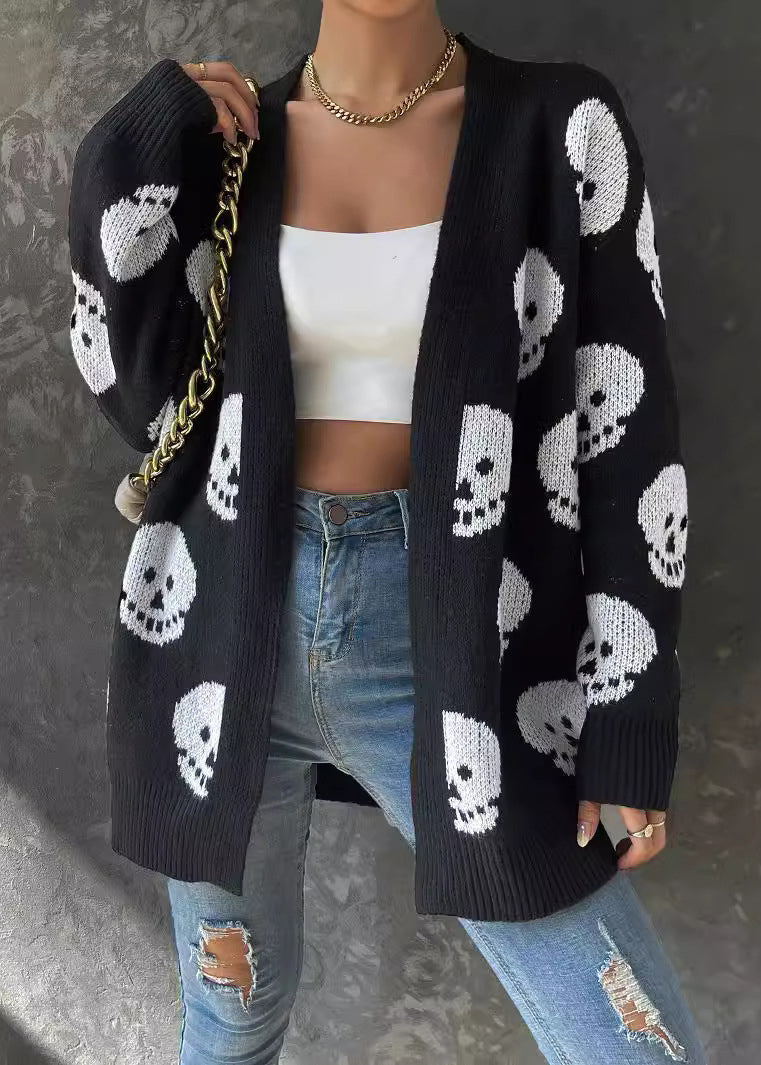 Well Tailored Cardigan with a Graceful Silhouette