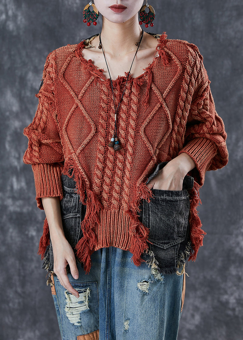 Classic Vintage Sweater with a Flattering Fit