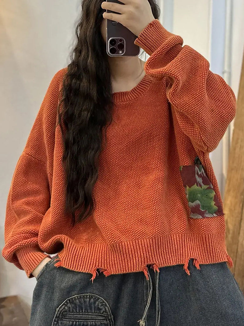 Classic Vintage Sweater with a Flattering Fit