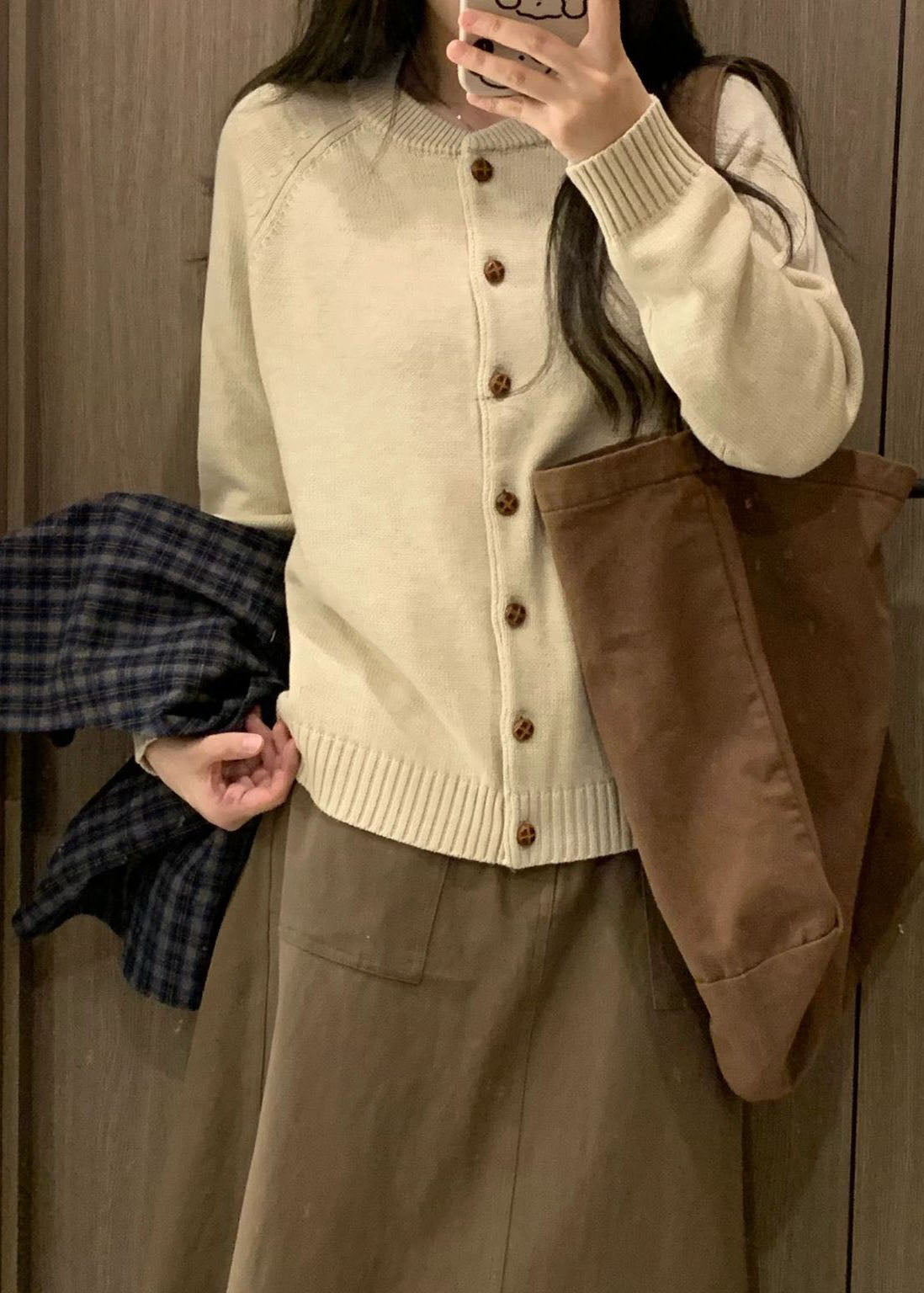 A Vintage Style Sweater with Delicate Timeless Details