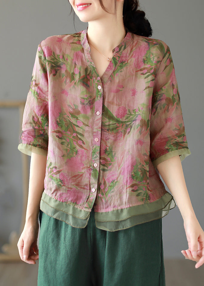 A Vintage Style Shirt with Delicate Timeless Details