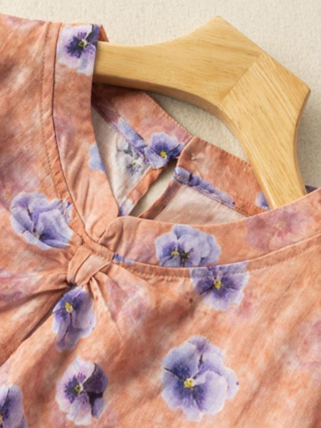 A Vintage Style Shirt with Delicate Timeless Details