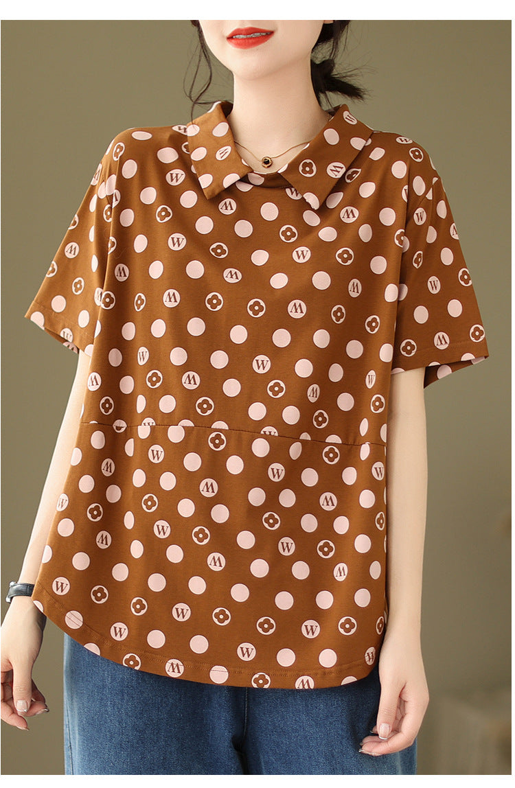 Well Tailored T-Shirt with a Graceful Silhouette