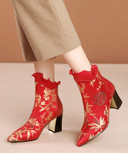Chic Orthopedic Boots with Unique Design