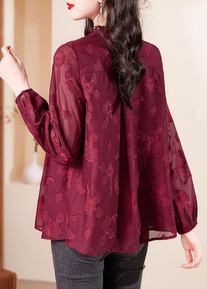 A Vintage Style Shirt with Delicate Timeless Details