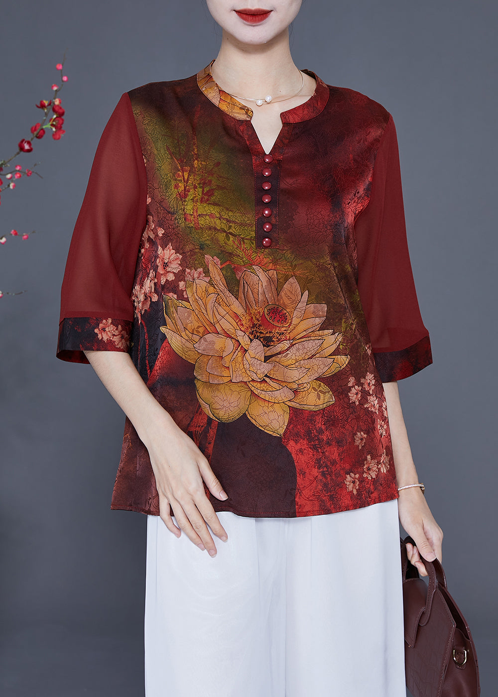 Beautifully Balanced Blouse with Timeless Character