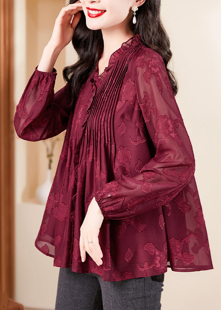 A Vintage Style Shirt with Delicate Timeless Details