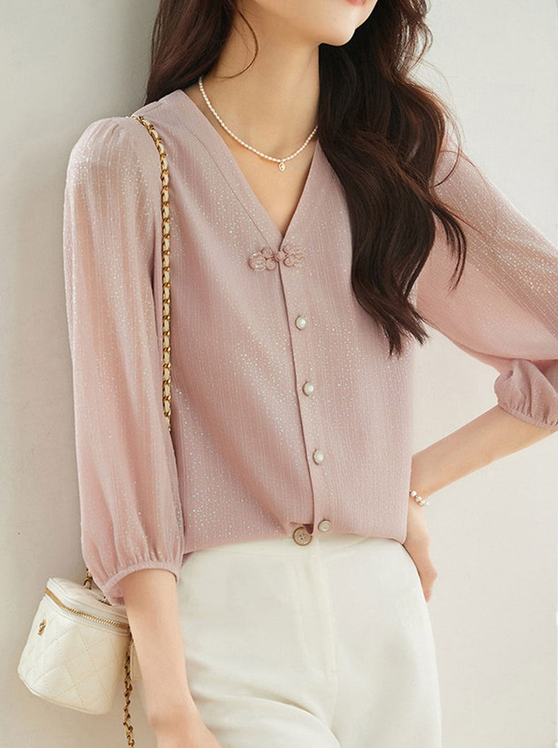 Beautifully Balanced Blouse with Timeless Character