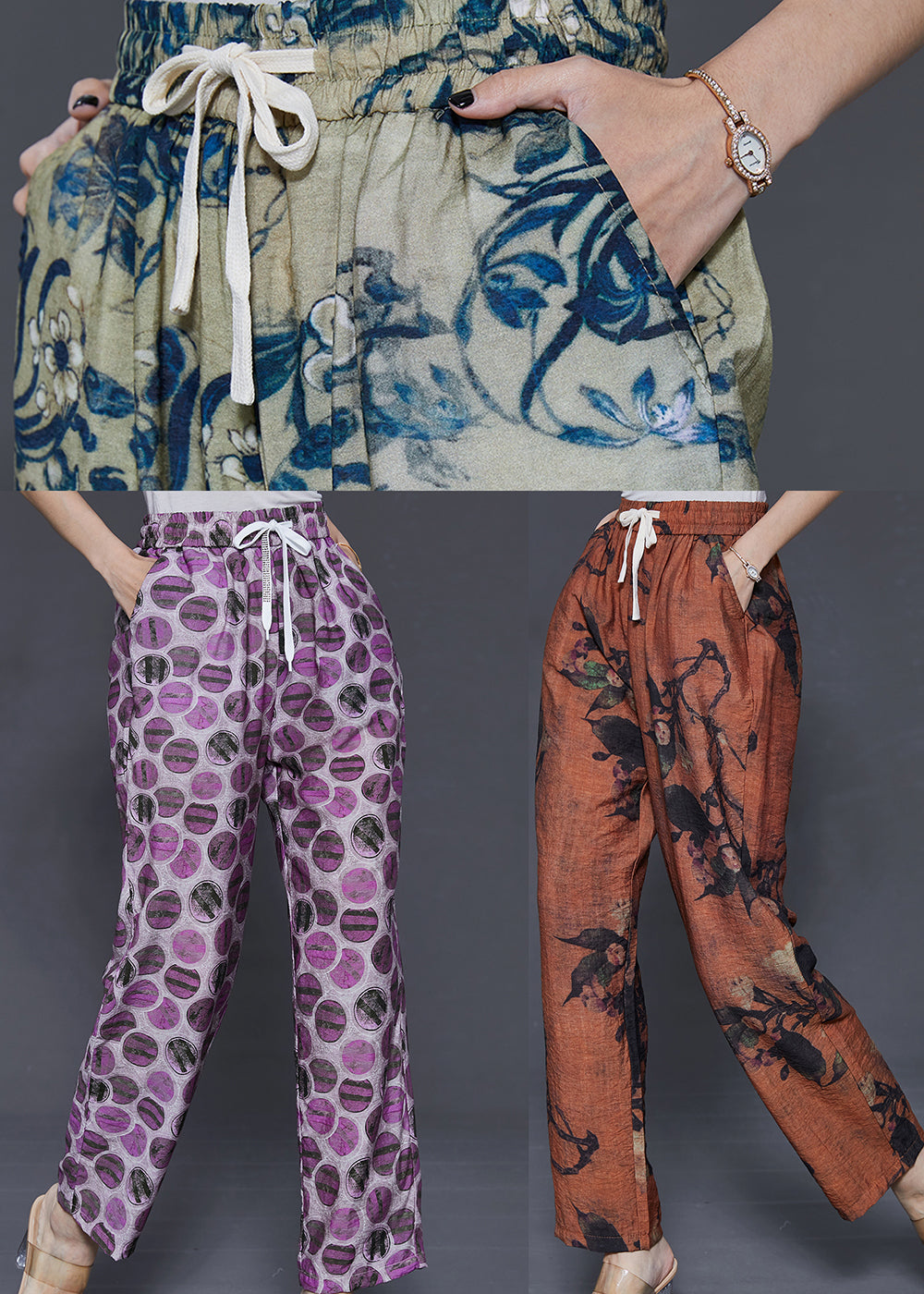 Well Tailored Pants with a Graceful Silhouette
