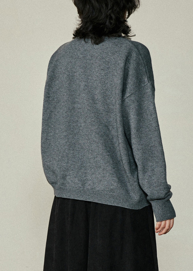 Beautifully Finished Sweater in a Timeless Design