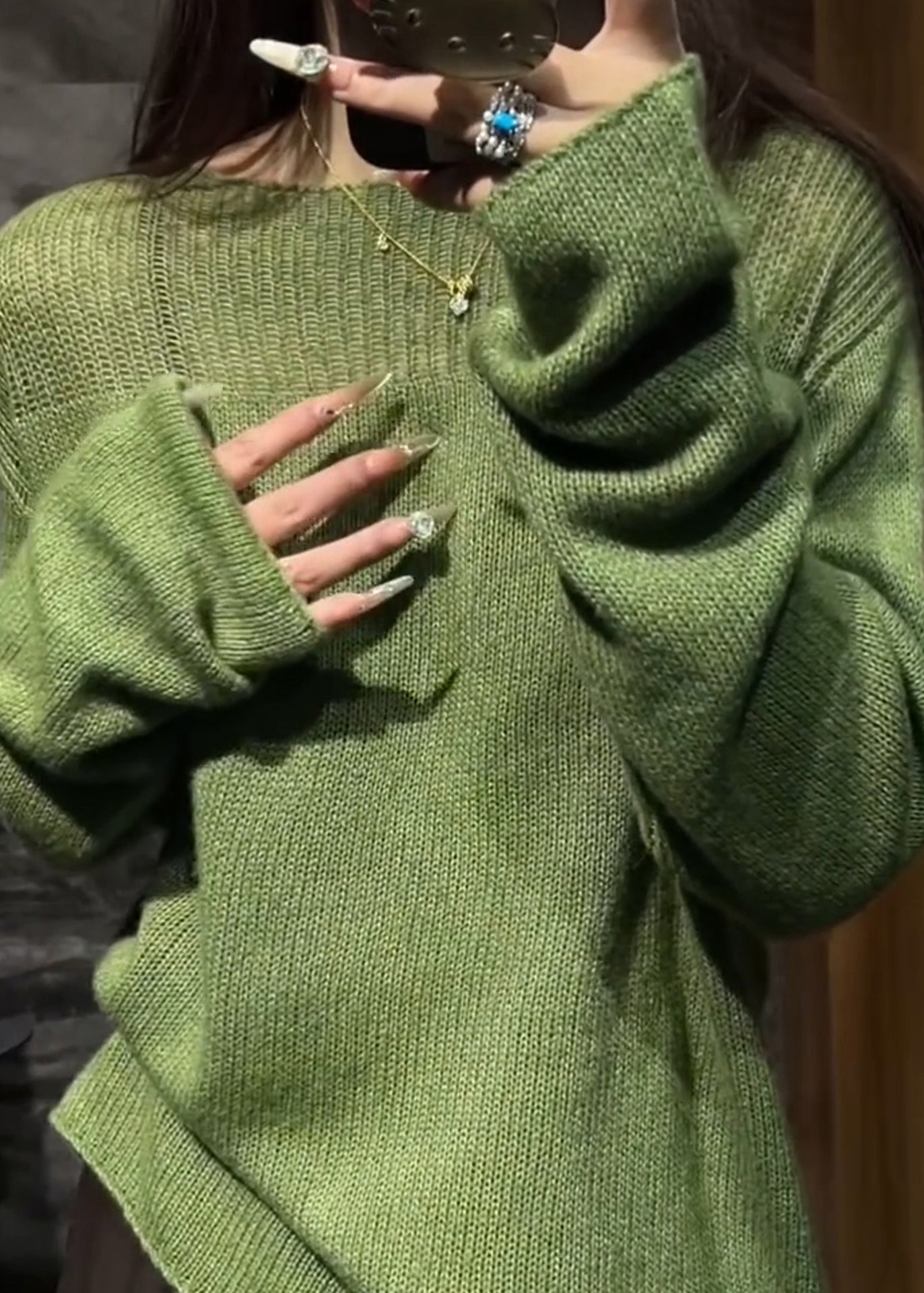 Vintage Inspired Sweater with a Contemporary Edge