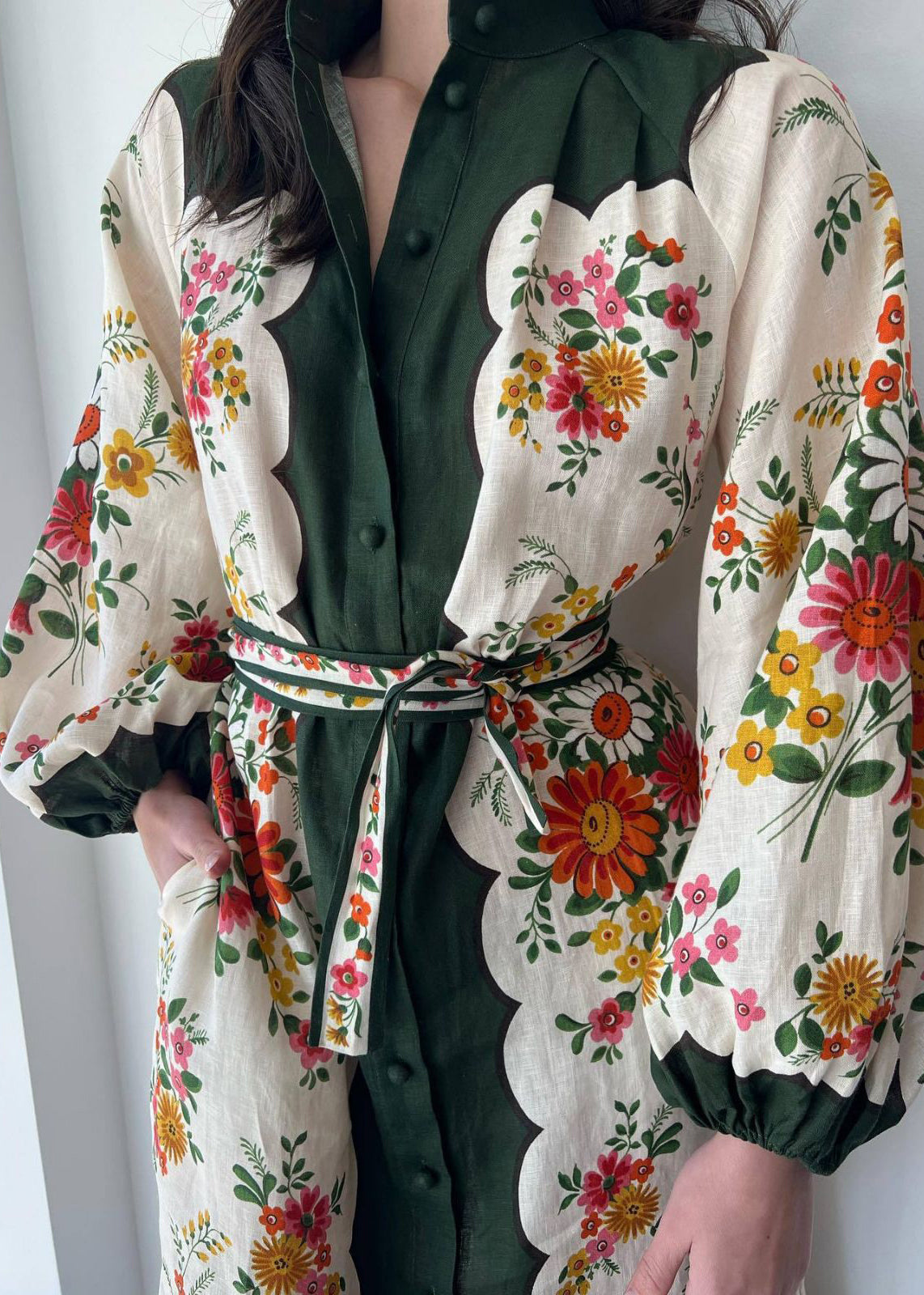 A Vintage Style Dress with Delicate Timeless Details