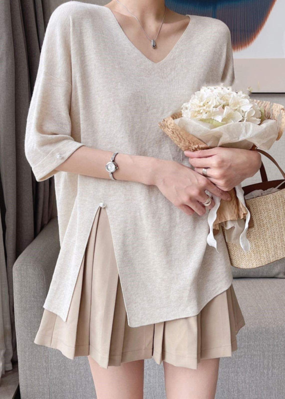 Gracefully Styled Top for Any Occasion