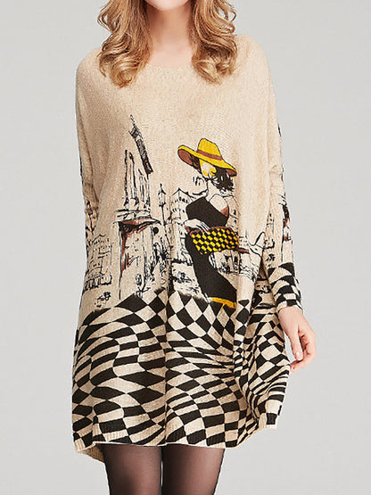 Classic Vintage Sweater with a Flattering Fit