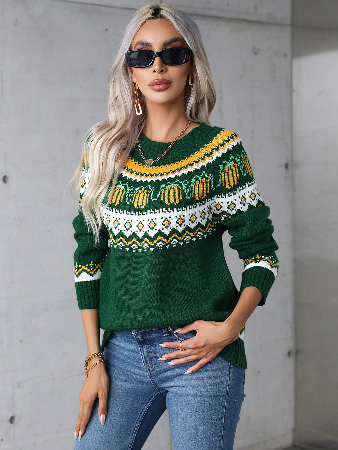 Gracefully Styled Sweater for Any Occasion