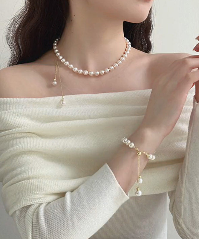 Delicate Artisan Pearl Set