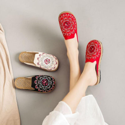 Classic Orthopedic Flats with Timeless Style