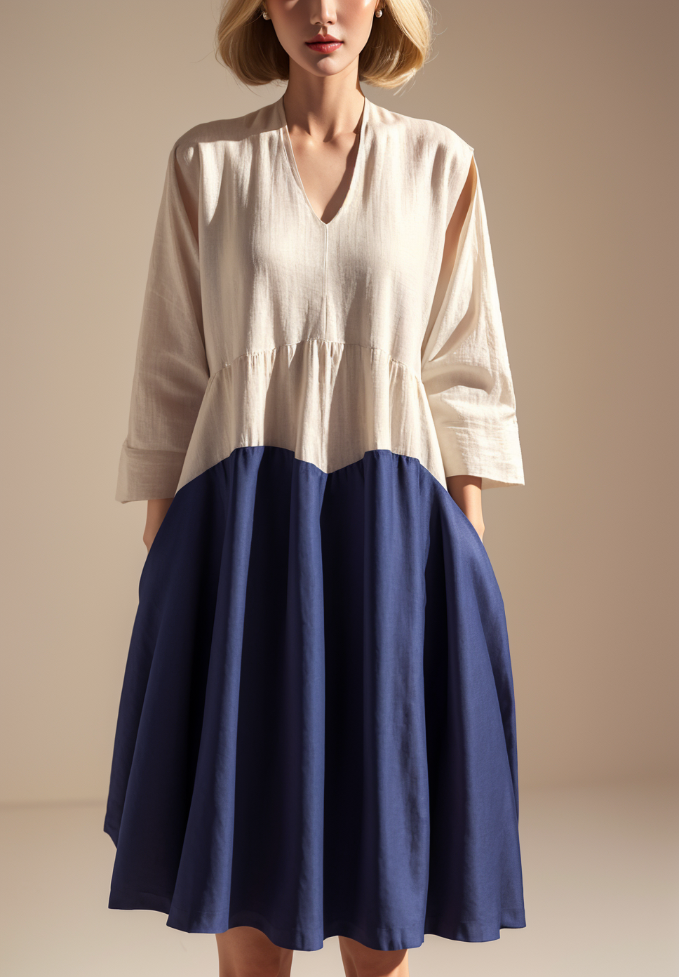 Beautifully Finished Dress in a Timeless Design