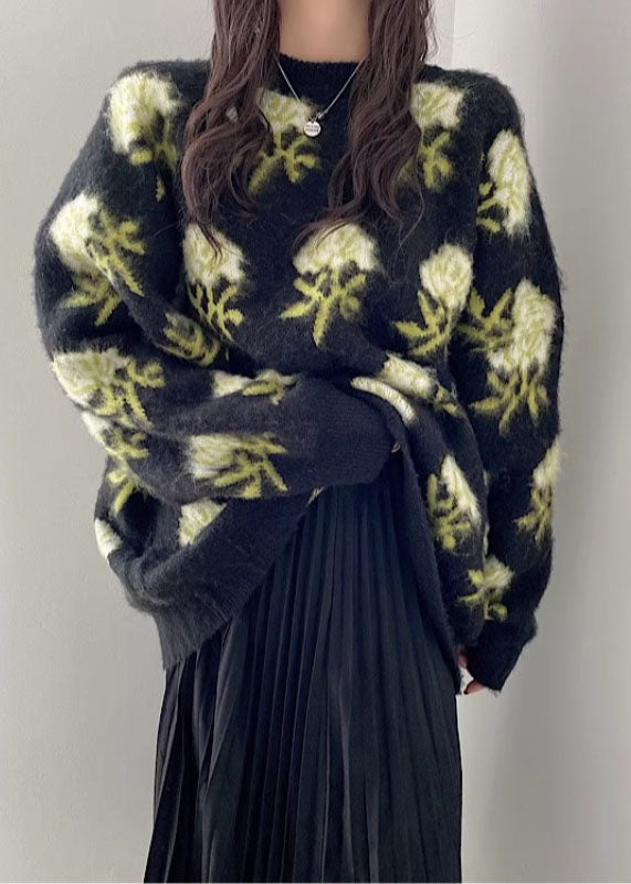 A Vintage Style Sweater with Delicate Timeless Details
